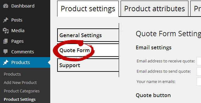impleCode Quote Form