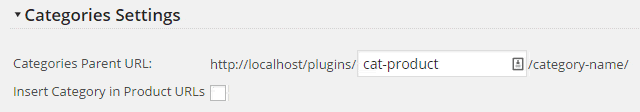 Enable Category in Product URL