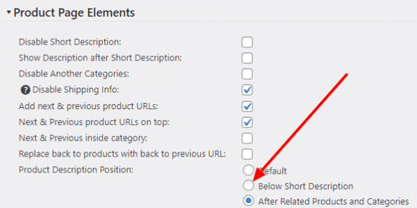 Show Description right after short description • impleCode