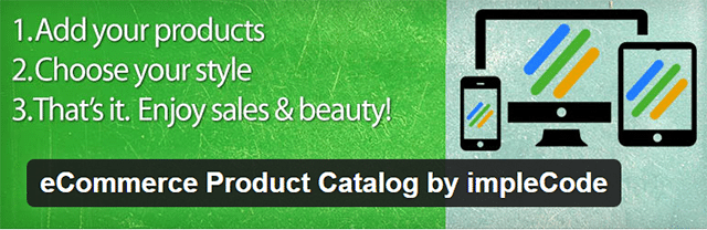 New eCommerce Product Catalog banner