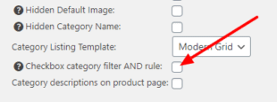 Checkbox category filter • impleCode