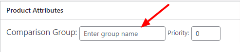 Assign comparison group name