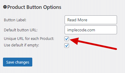 Different affiliate URL for each product