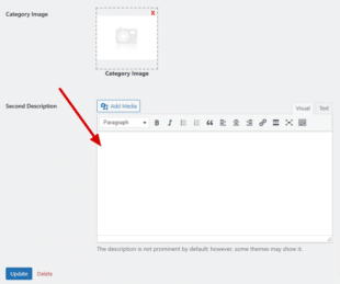 Second Category Description • impleCode